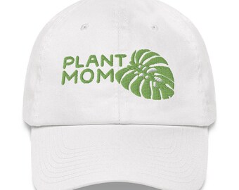 Sombrero De Mamá Planta, Gorra De Hoja Monstera, Sombrero Amante De Plantas, Gorra de Béisbol Femenina, Mamá Planta
