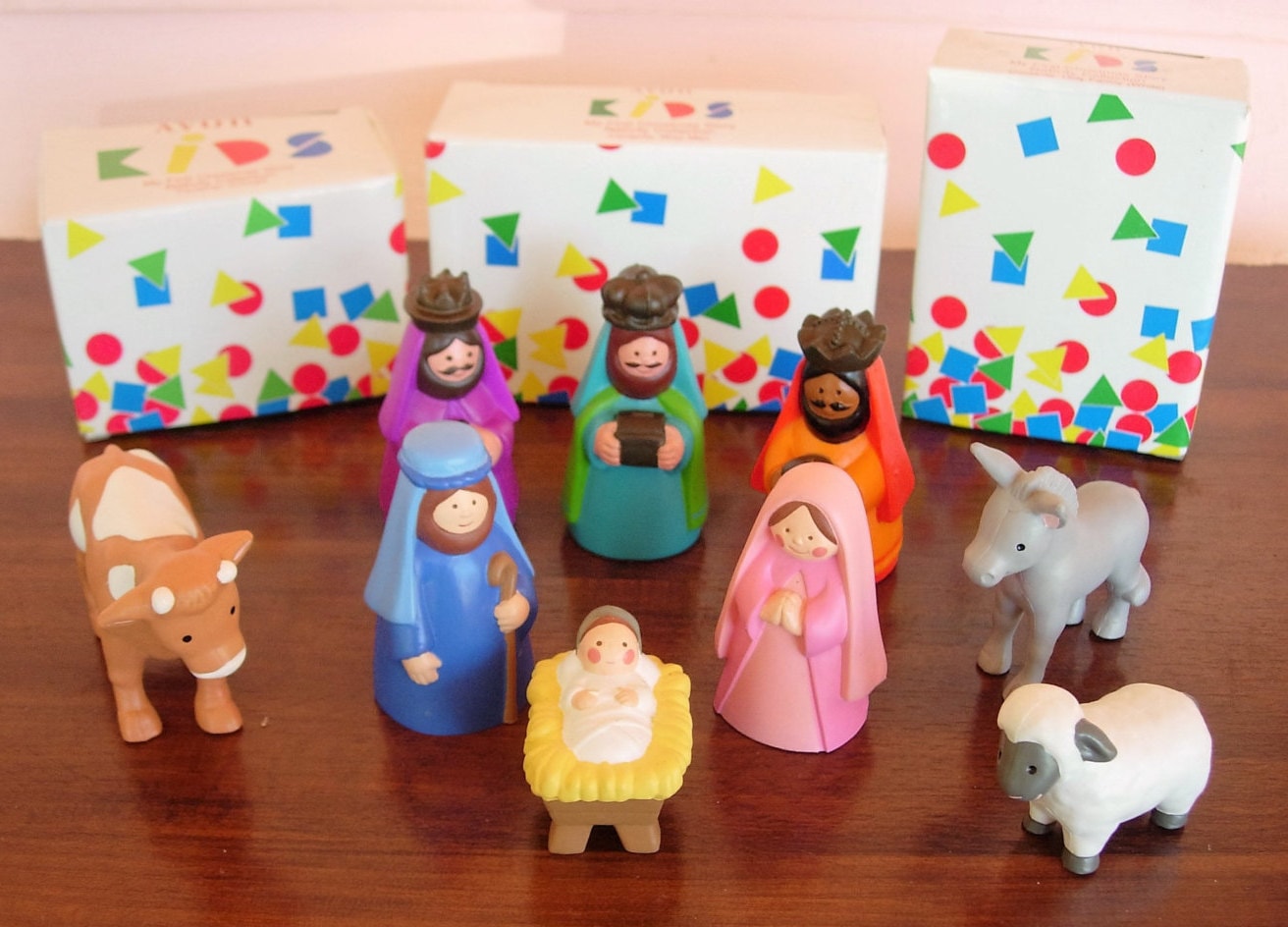 AVON My First Christmas Story NATIVITY 1993 The Holy Etsy