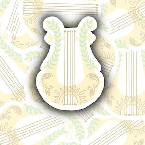 Apollo inspired vinyl sticker; Greek mythology vinyl sticker