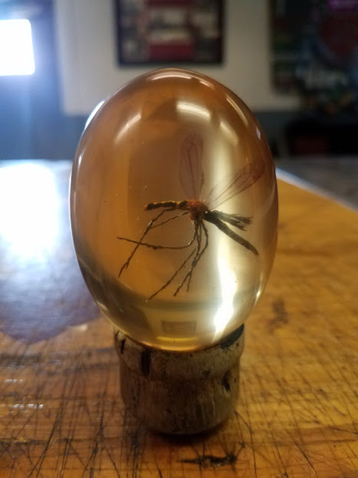 Jurassic Park style Mosquito Shift knob/ cane top/ replica Etsy