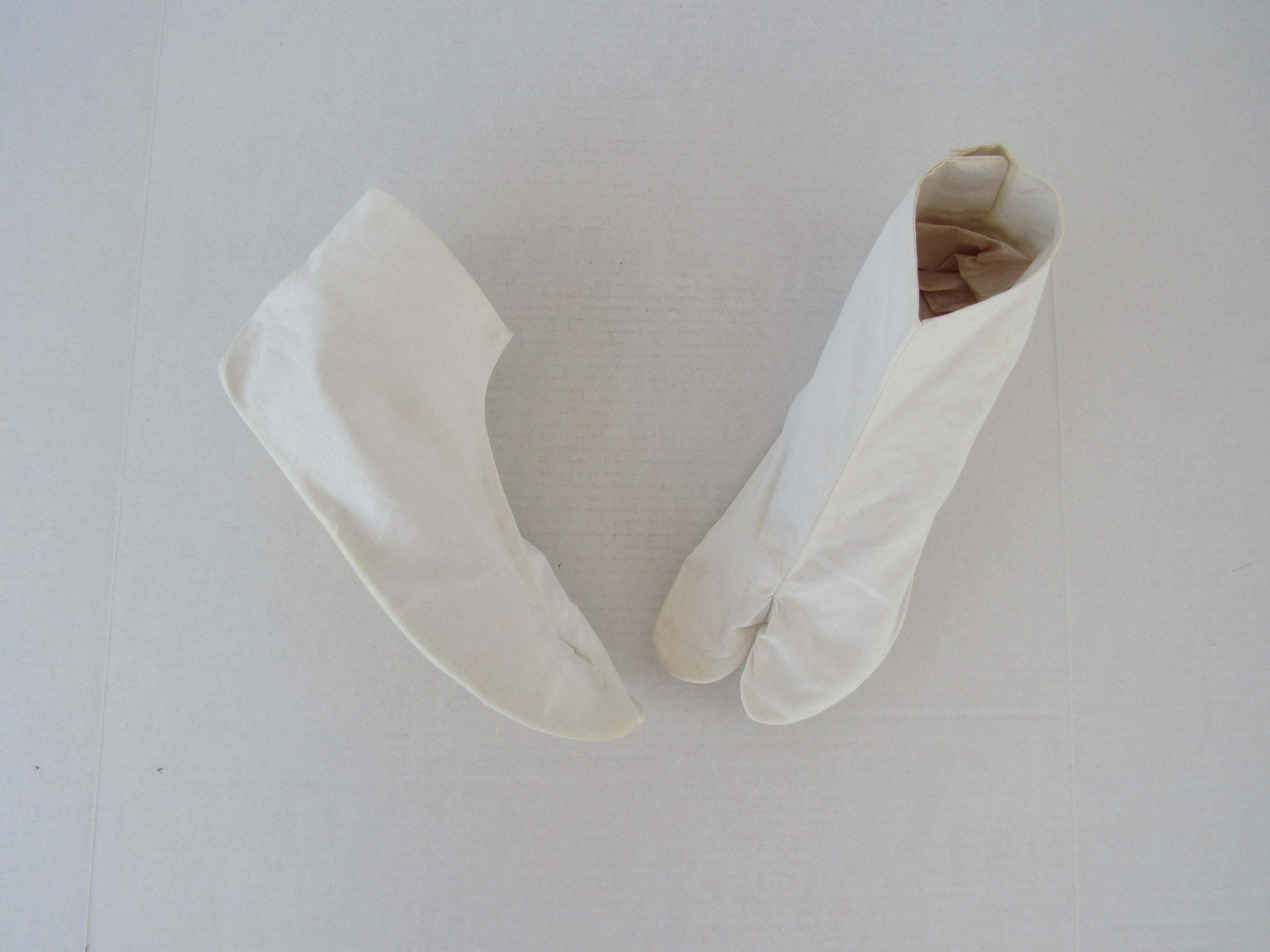 Vintage 60s Japanese Traditional Tabi Cotton Indoor