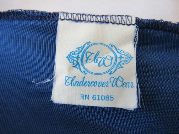 Vintage 70s 80s Undercover Wear Lacy Extender A-L… - image 10