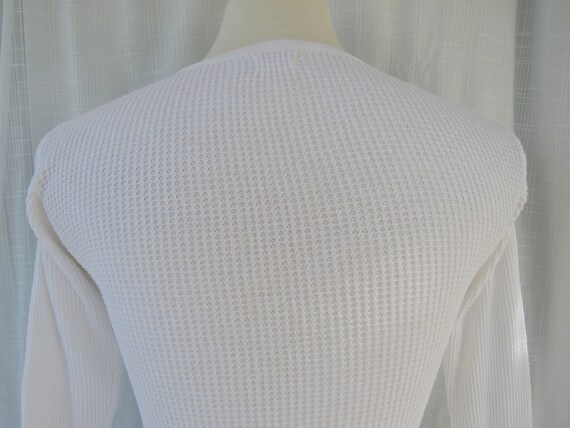 Vintage 50s 60s Penmans Thermal Cotton Undershirt… - image 7