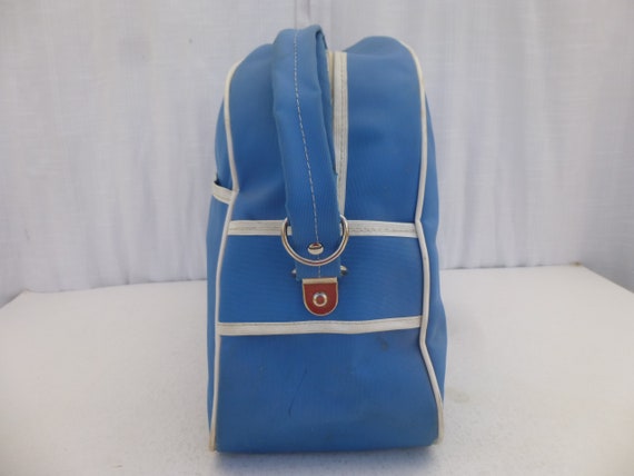 Vintage 60s Irish Dublin Shoulder Bag Travel Carr… - image 5