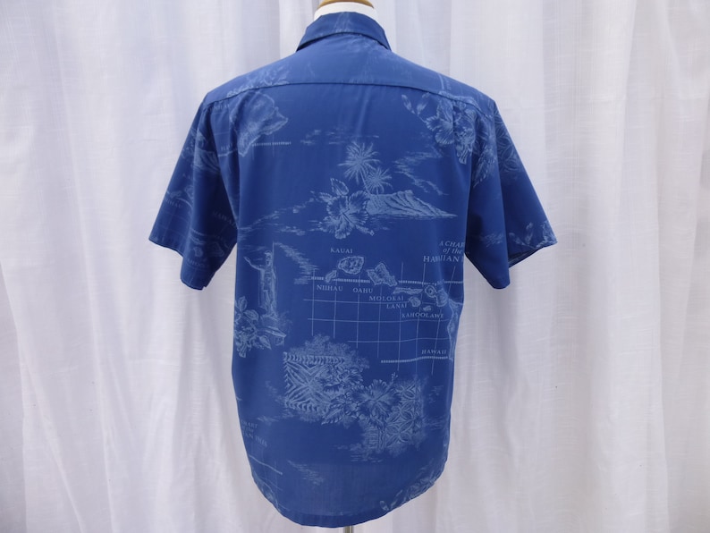 Vintage 60s Howie Hawaiian Islands Aloha Hawaii Dress Shirt L | Etsy