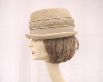 Vintage 90s Floral Raffia Sun Hat: Boho Wide Brim Sun  display picture 3