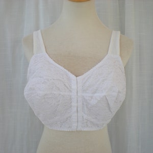 Valmont Lacy Leisure Bra 23057 - Wire-Free Comfort Bra, Beige, 34B - View #5