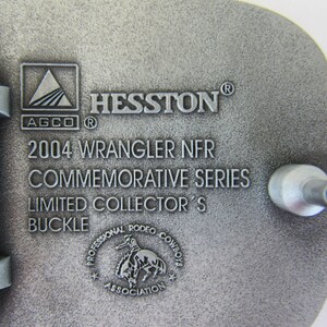 Nfr National Final Rodéo 77 Hesston Bull Rider Équitation Pro NOS Vtg - Foto 13