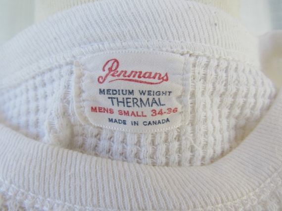 60s PENMANS USA製 長袖 ビンテージ サーマルシャツ 60s PENMANS USA製 長袖 ビンテージ サーマルシャツ