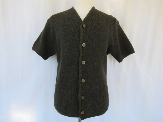 Vintage 50s 60s Penguin Seattle Knitting Mills Ombre Knitted Short  