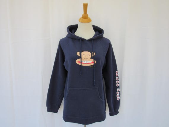 Vintage Paul Frank is Your Friend Julius Monkey Braces Graphic Cotton Hoodie Long Sleeve Track Jacket Hood Pocket Hipster Read Description Etsy