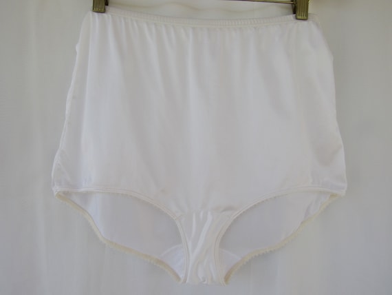 Vintage Nylon 6 Panties Underwear Granny High Waist Women Sissy, made in USA