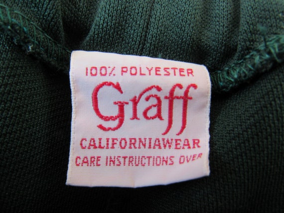 Vintage 70s Graff Californiawear Knit Jersey High… - image 9