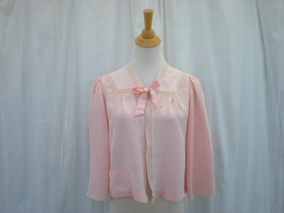 Vintage 40s 50s Gibson by Barbizon Puff Cap Lacy R
