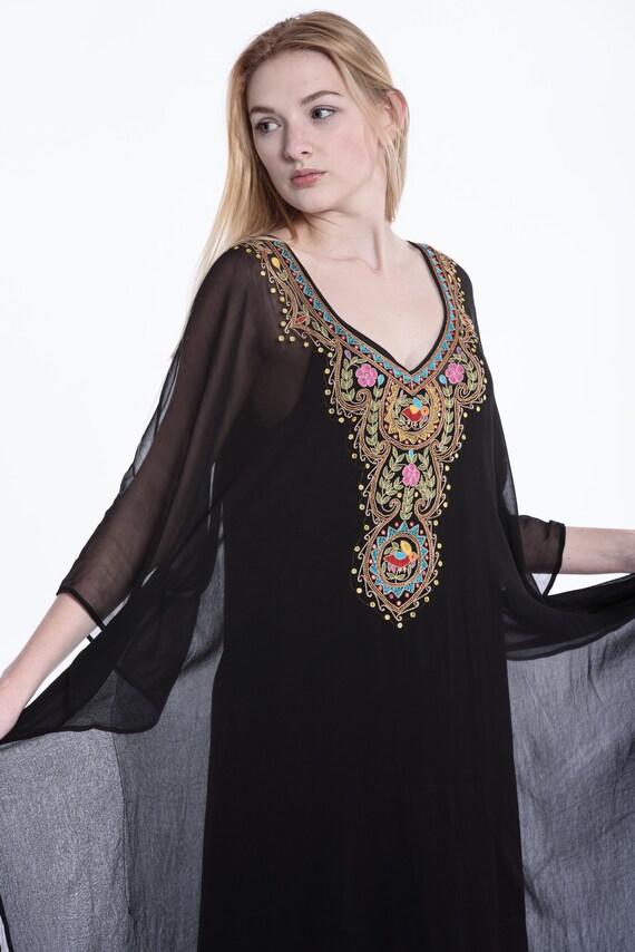 mexican kaftan dress