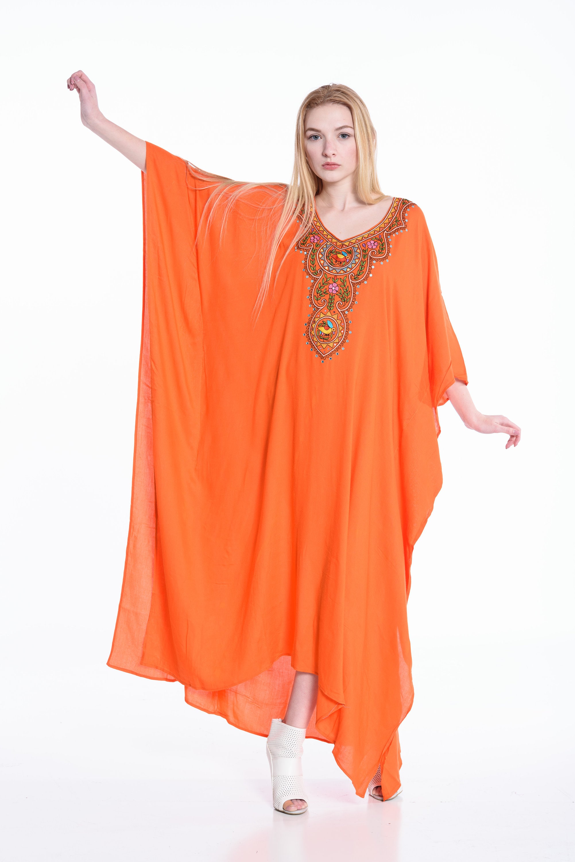 maternity beach kaftan