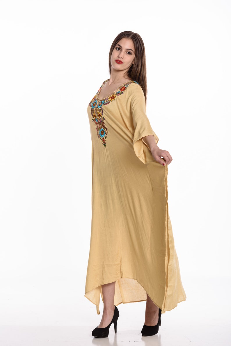 cotton kaftans plus size