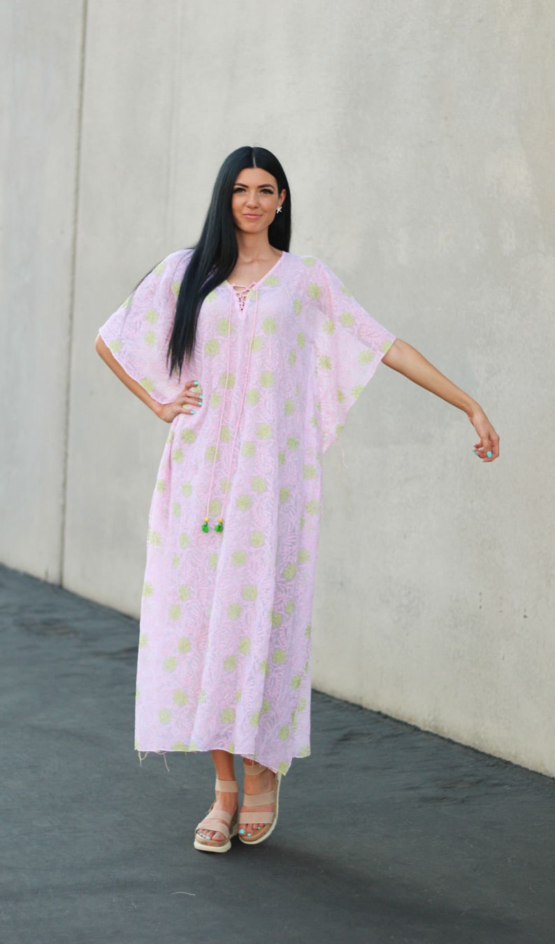 maxi kaftan cover up