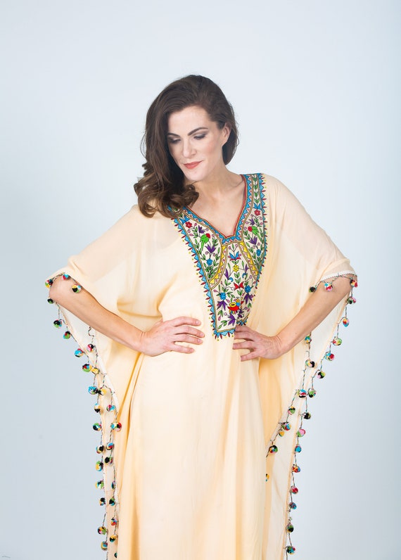 mexican kaftan dress