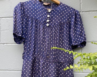 アブストラクト　ポルカドットドレス アブストラクト ポルカドット 昇華カットソー ドレス - Etsy 日本