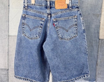 Short en jean en jean Levi's vintage des années 1990 pour enfant 12