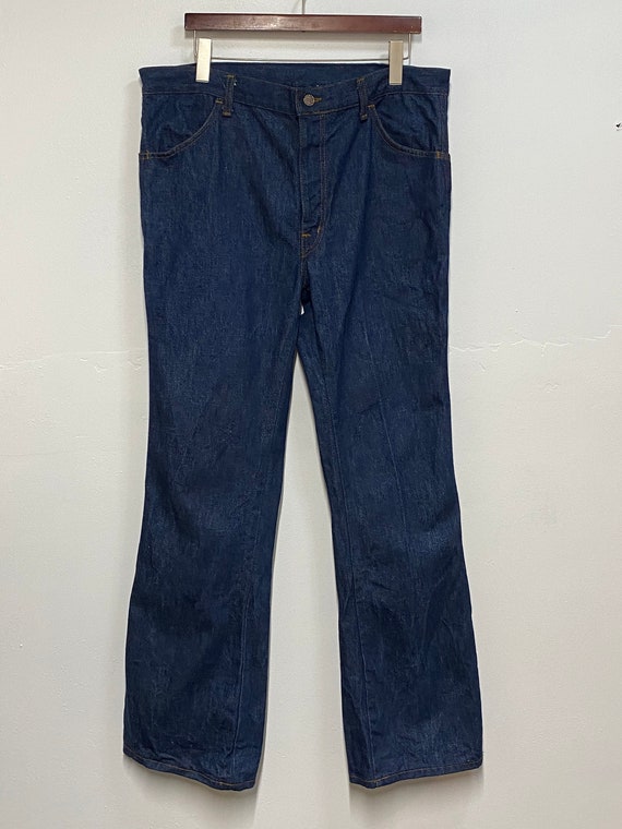 1970s Bootcut Raw Denim Jeans - Gem