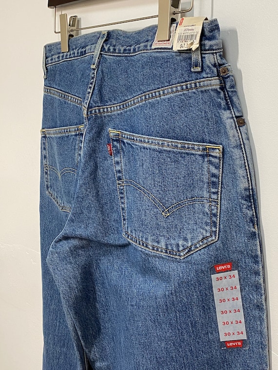 1990s Levi’s Dry Goods 595 Baggy Straight Denim Je