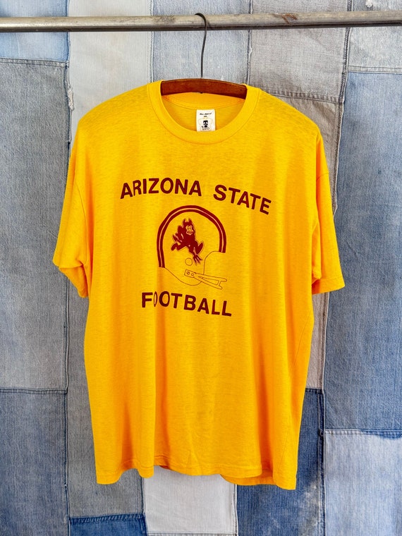 Vintage 1980s Sun Devils Arizona Football Graphic 