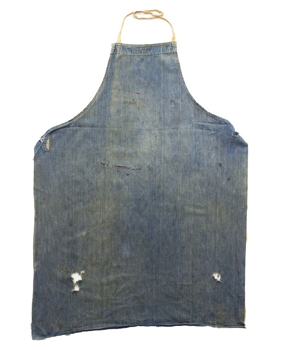 No. 01 - 1940s 50s Selvedge Denim Apron