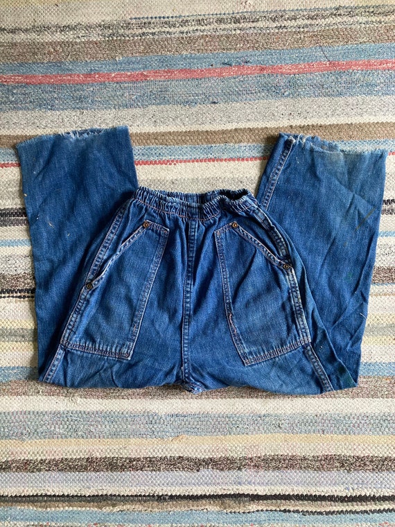 1950s Childrens Denim Jeans 5T
