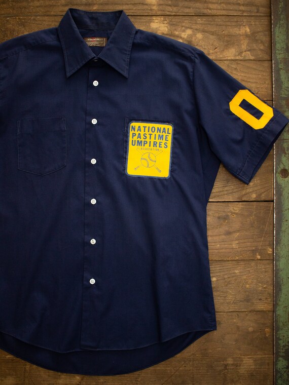 Vintage Baseball Shirt | Vintage Mens Shirt | Shor