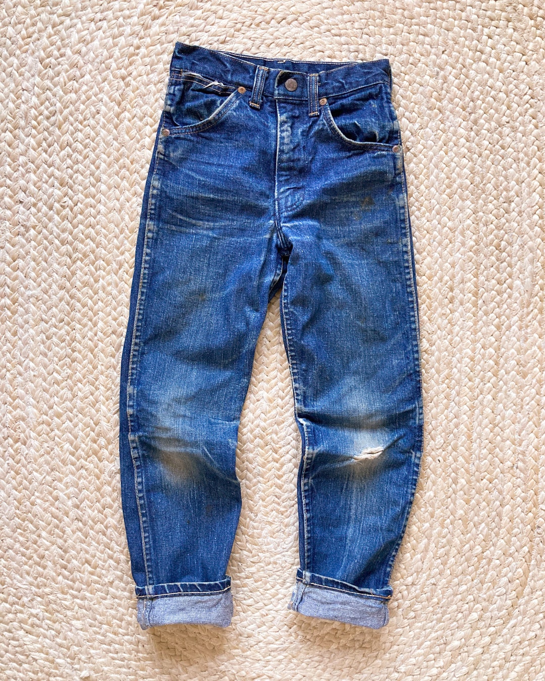 1960s Gauchos Denim Jeans Kids Vintage - Etsy