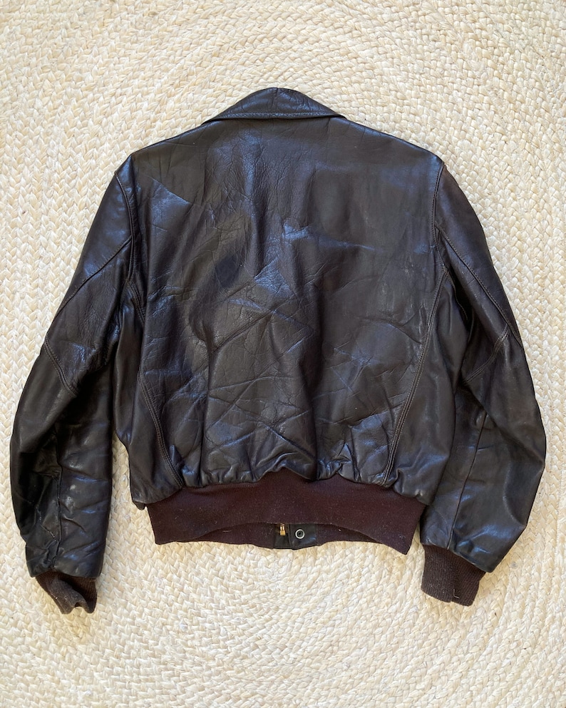 1950s Sears Hercules Horsehide A2 Leather Jacket - Etsy