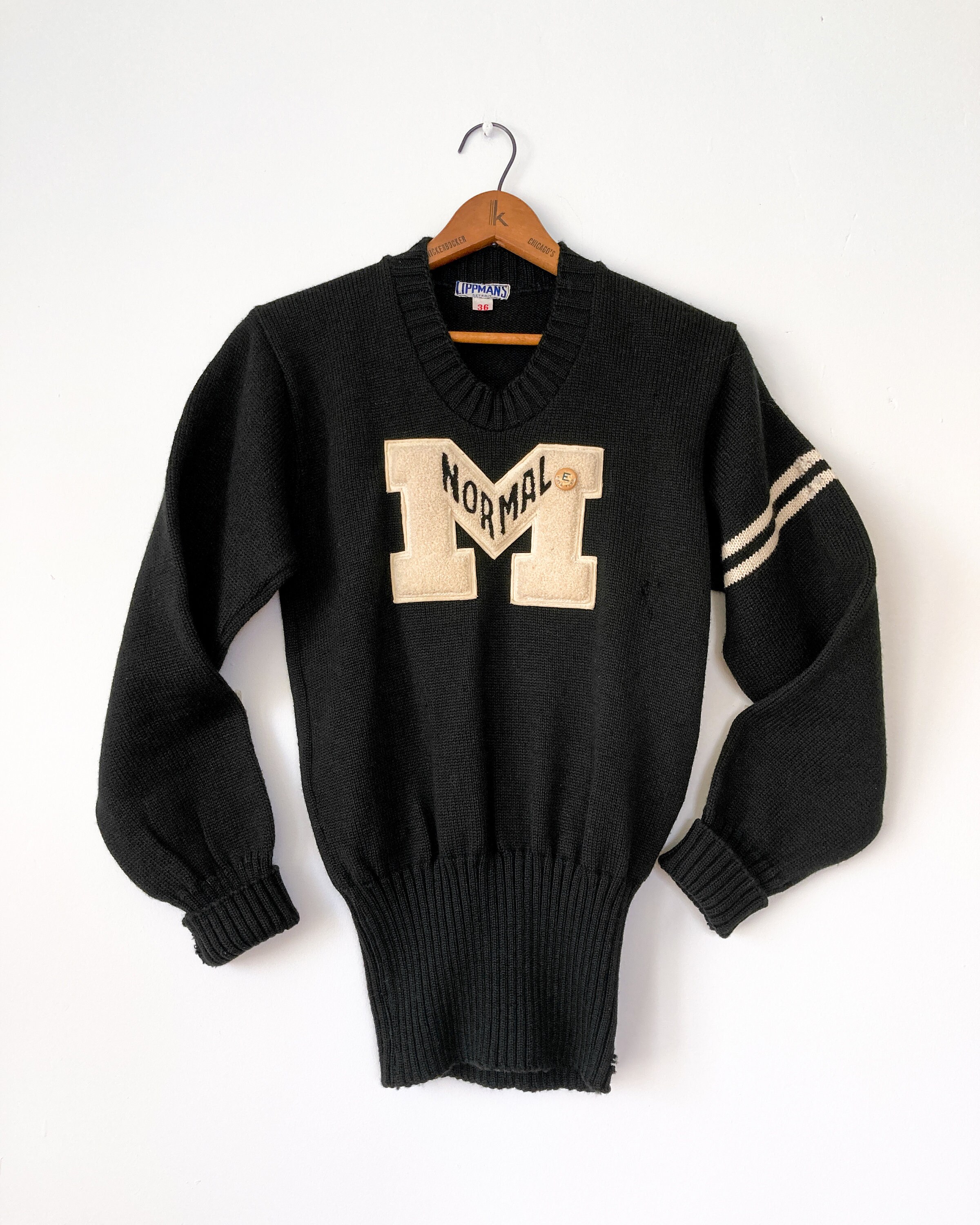 Chenille Letterman Sweater 40s Varsity Sweater Normal - Etsy