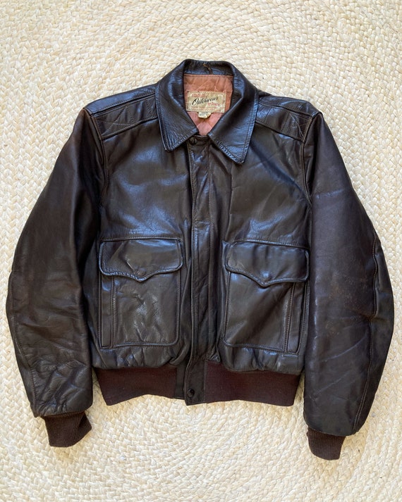 1950s Sears Hercules Horsehide A2 Leather Jacket