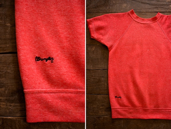 Wrangler Short Sleeve Sweatshirt | 60s Sweater | D