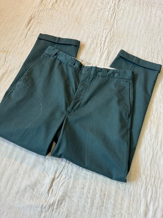 Distressed 1970s 80s Work Pants - image 1