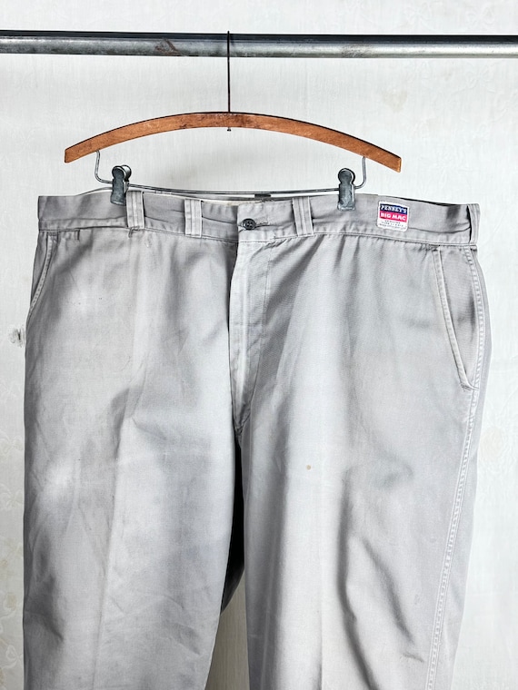 Vintage 1950s 60s Big Mac Army Cloth Twill Chino Work Pants
