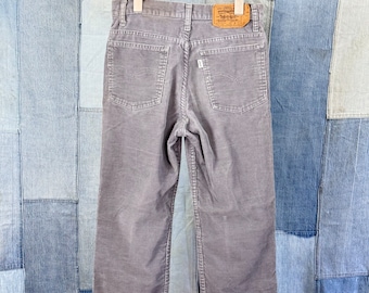 Vintage 1970s Levi’s Student Corduroy Jeans 29 x 30