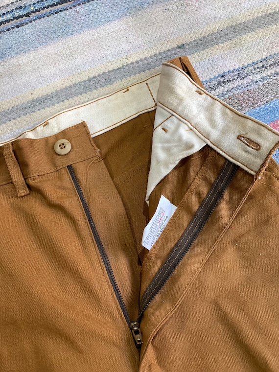 1980s Deadstock Duck Canvas Hunting Pants - image 7