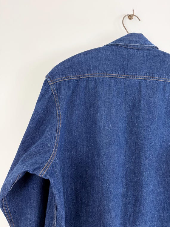 Vintage 1970s 80s Polo Western Ralph Lauren Denim Shirt