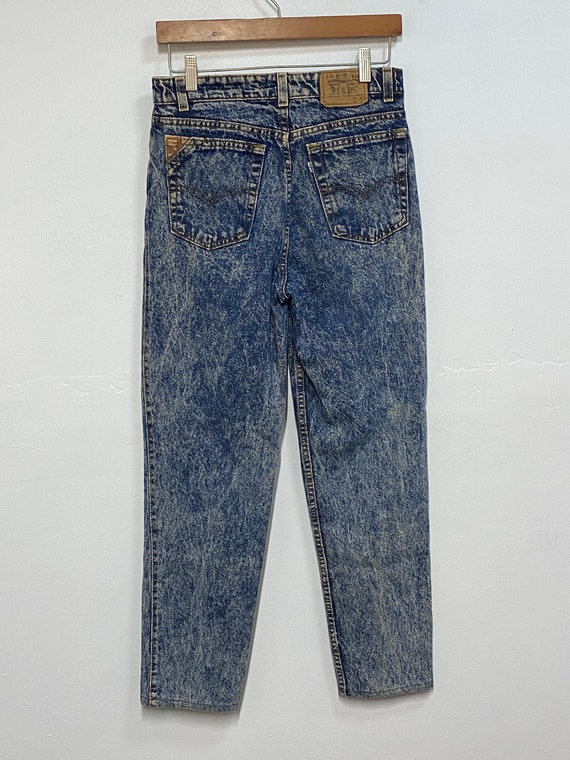 Vintage 1980s Levi’s Acid Wash Denim Jeans - image 4