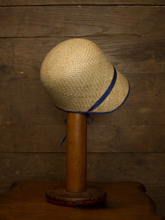 Antique Straw Bonnet | 20s 30s Cloche | Victorian… - image 5