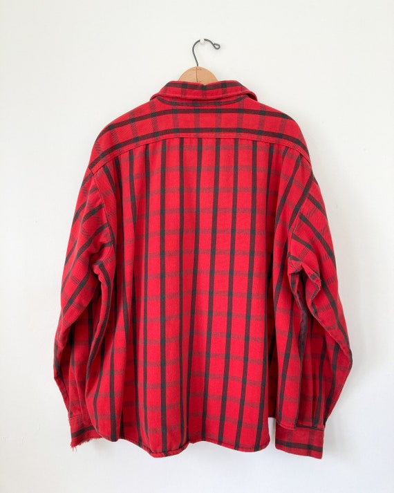Five Brother flannel shirt | vintage distressed f… - image 5