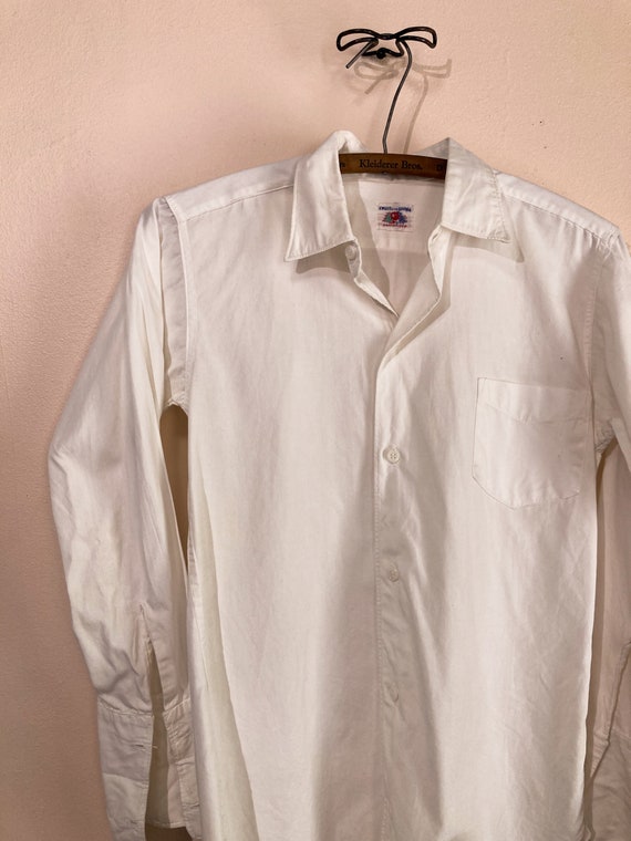 1950s Fruit of the Loon French Cuff White Shirt