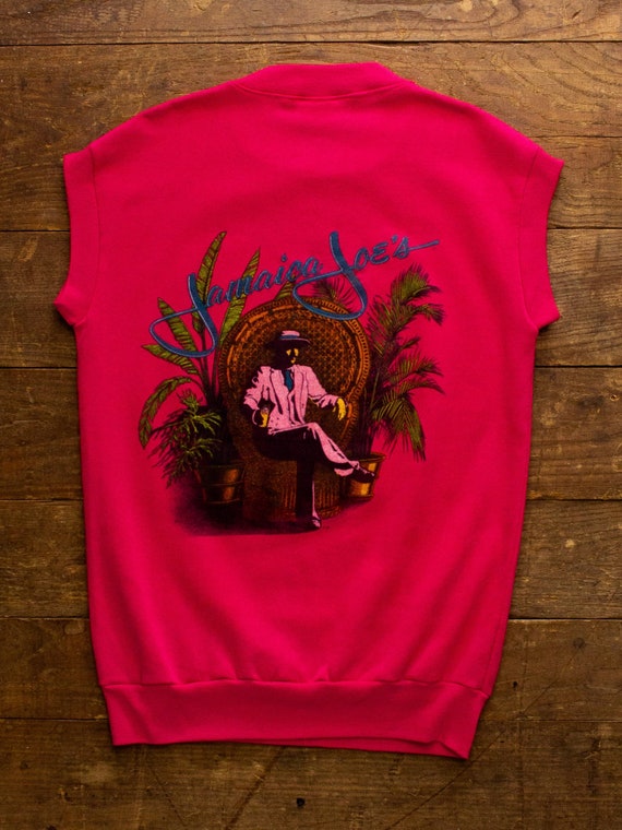 Jamaica Joe's Sleeveless Sweatshirt | Vintage Swea