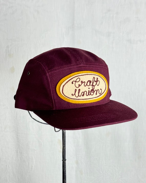 Craft Union Chainstitch Embroidery 5 Panel Cap