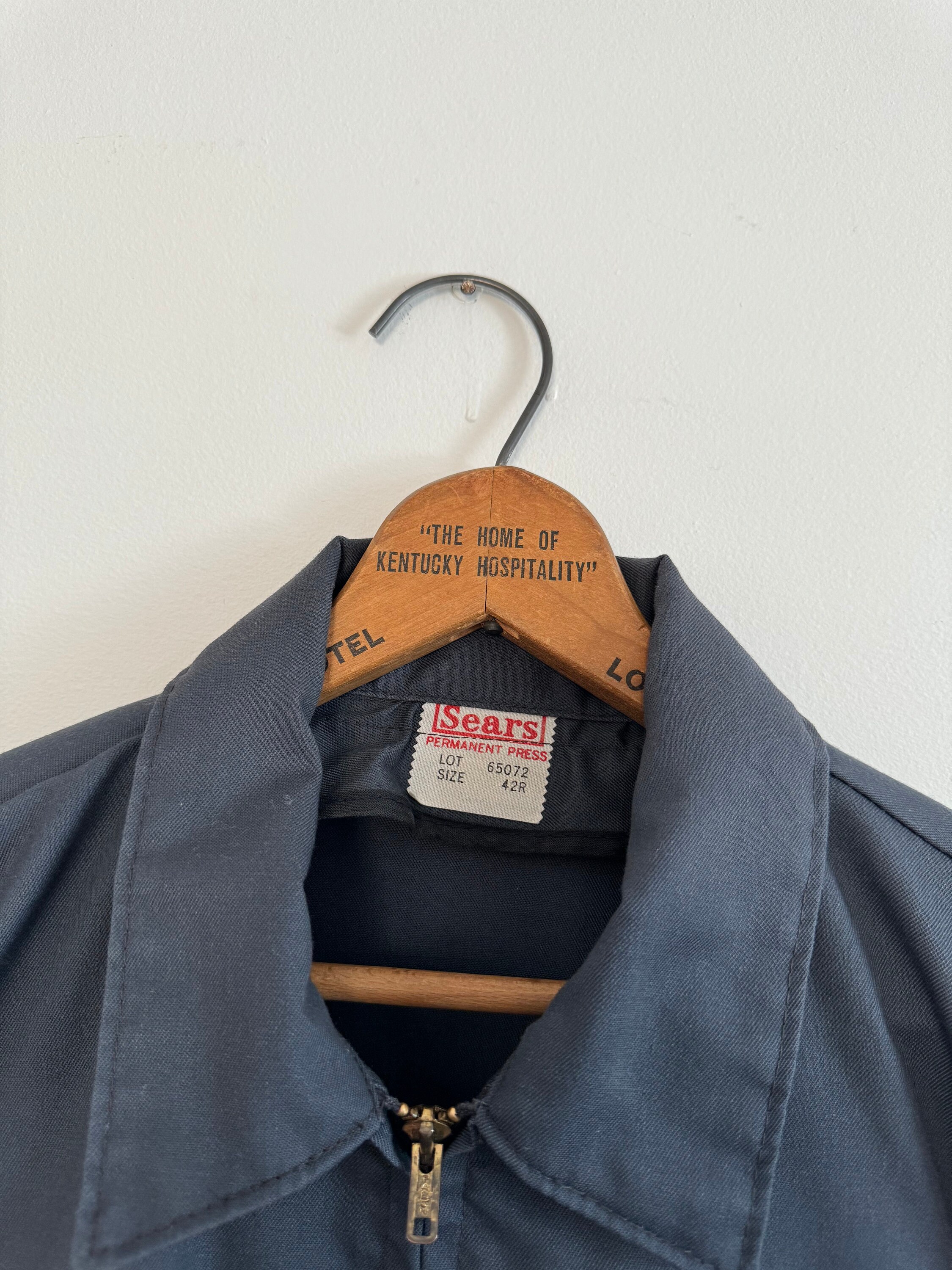 1960s 70s Sears Crop Work Jacket