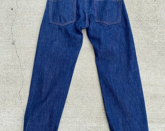 Cone Mills Selvedge Denim Jeans Straight Leg von Havens Denim 32 x 33
