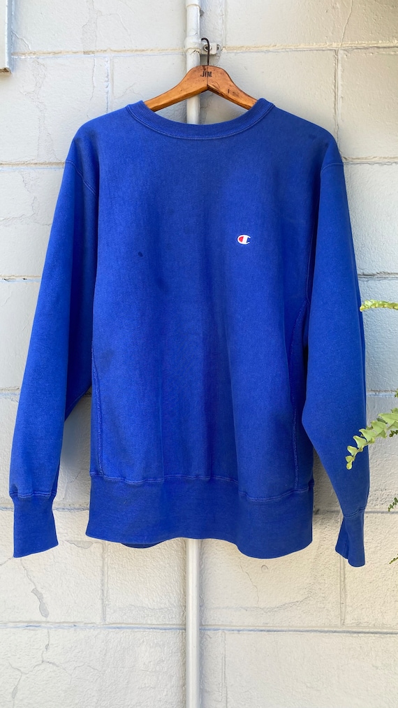 1990s Champion Reverse Weave Blank Sweatshirt - image 2